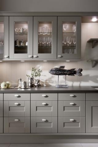 Domus Hanging Glass Kitchen Cabinets And Base Cabinets Kitchen